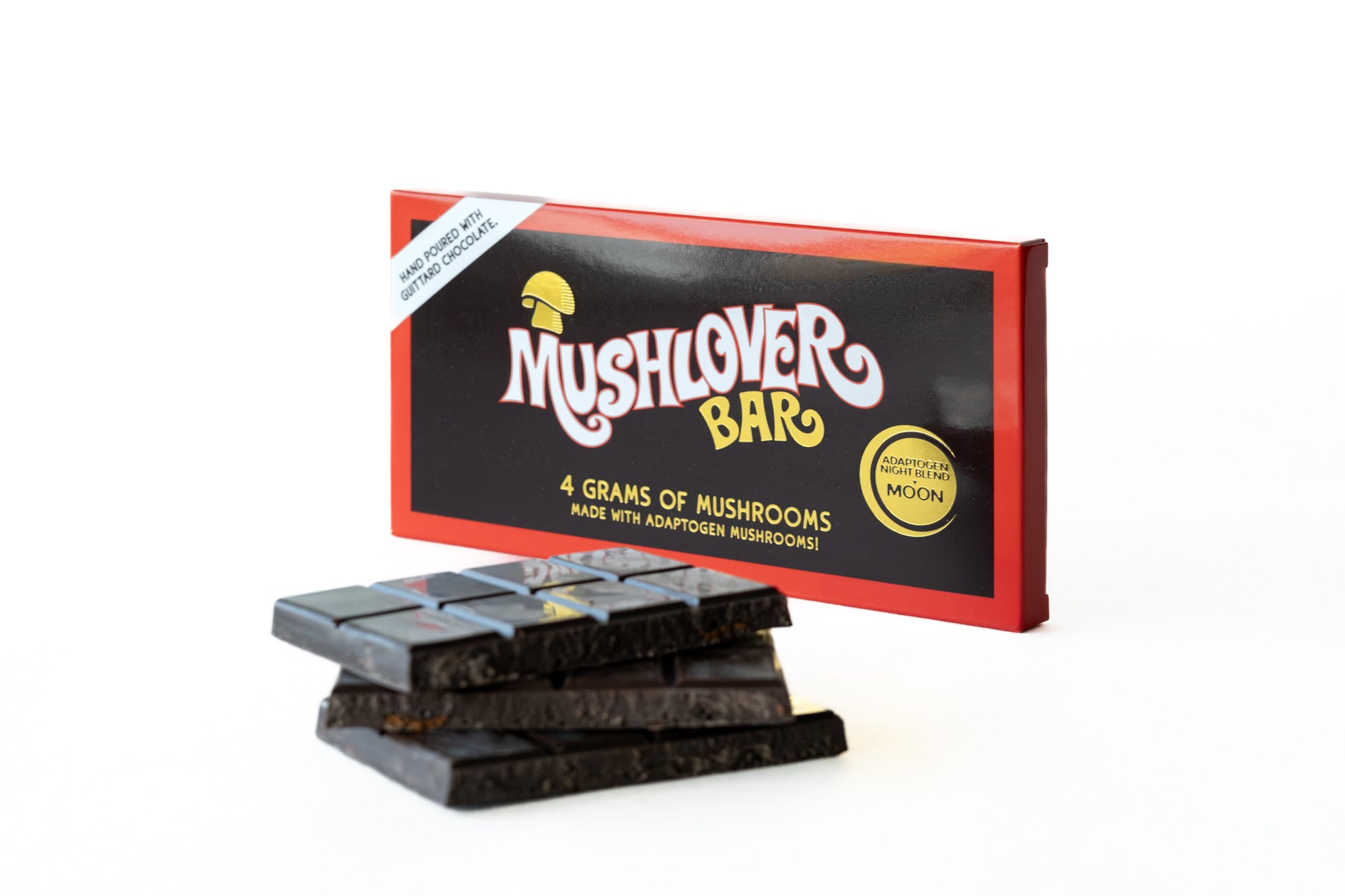 Mushlover™ - Adaptogen Mushroom Chocolate Bar - Moon (Night-time)