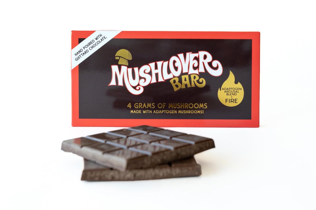 Mushlover™ - Adaptogen Mushroom Chocolate Bar - Fire (Arousal)